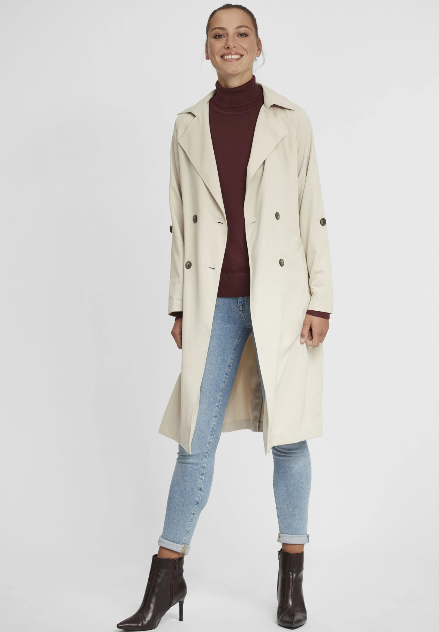 OXMO OXWinala - Jumper - Chocolate Truffle 2 OXMO OXWinala - Jumper - Chocolate Truffle - Image 2