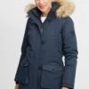 OXMO OXActa - Winter Coat - Insignia Blue