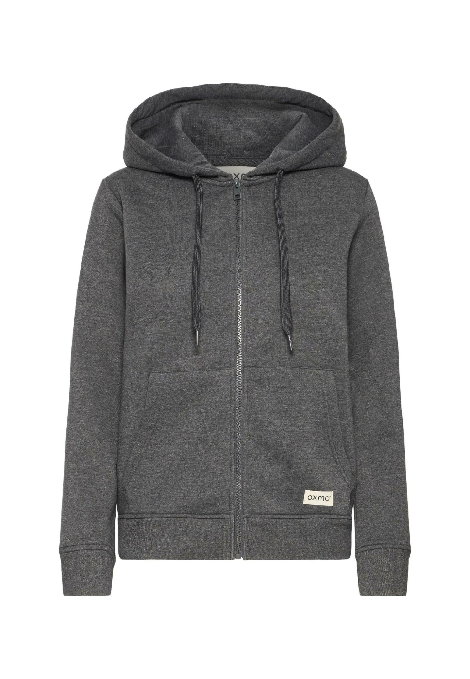 OXMO OXKAREN - Zip-up Sweatshirt - Dark Grey Melange 6 OXMO OXKAREN - Zip-up Sweatshirt - Dark Grey Melange - Image 6