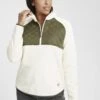 OXMO OXMalita - Fleece Jumper - Off White