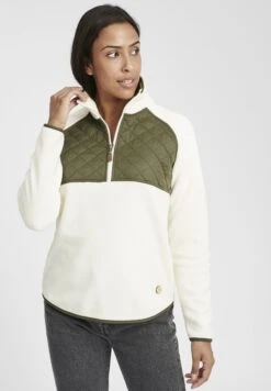 OXMO OXMalita - Fleece Jumper - Off White