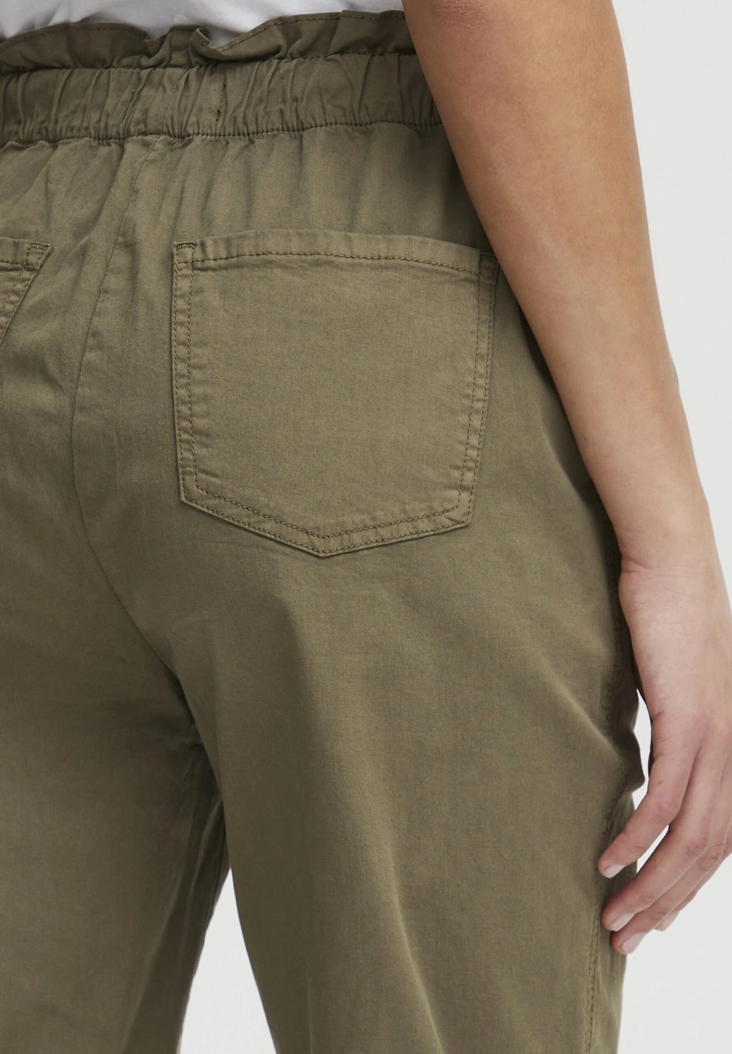 OXMO OXCOBIE REGULAR FIT - Trousers - Ivy Green 5 OXMO OXCOBIE REGULAR FIT - Trousers - Ivy Green - Image 5
