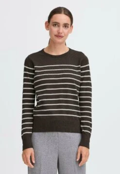 OXMO FRKEANA - Jumper - Chocolate Torte Mix