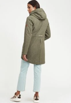 OXMO OXMelly - Winter Coat - Dusty Olive -OXMO Store 0379e4b2ecd94c75b1073a2d05647fce