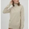 OXMO OXSINA - Jumper - Oyster Gray