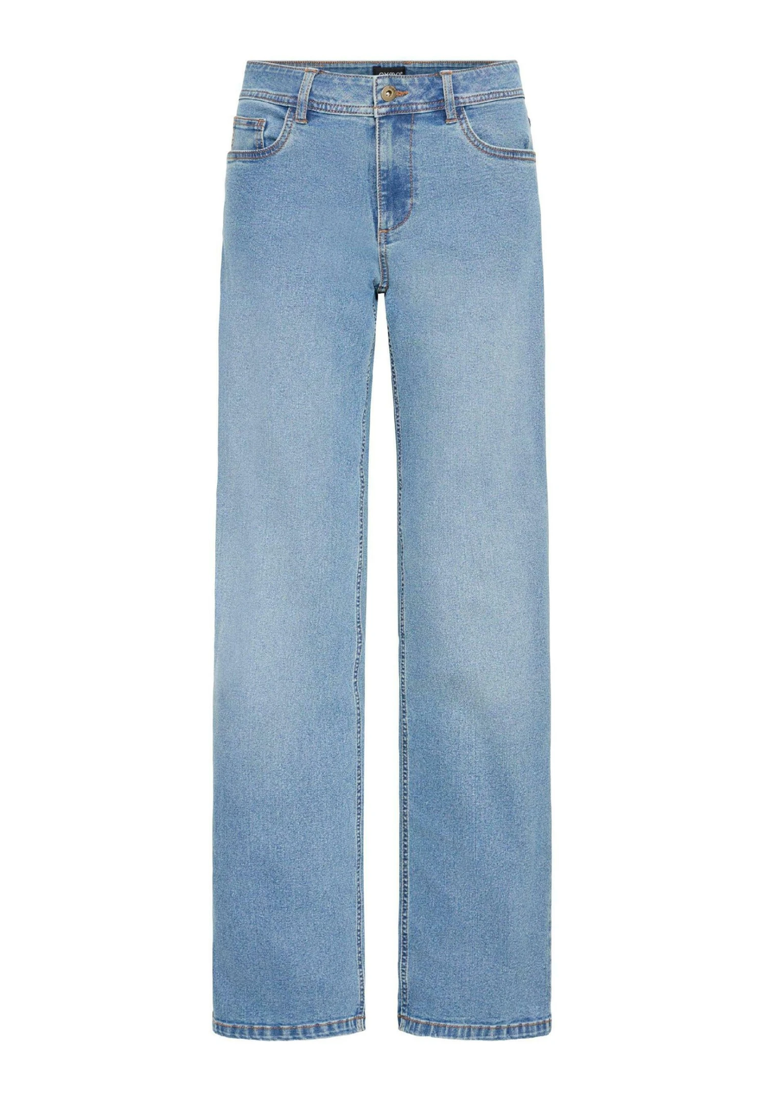 OXMO OXHELLE - Straight Leg Jeans - Ligth Blue Denim 7 OXMO OXHELLE - Straight Leg Jeans - Ligth Blue Denim - Image 7