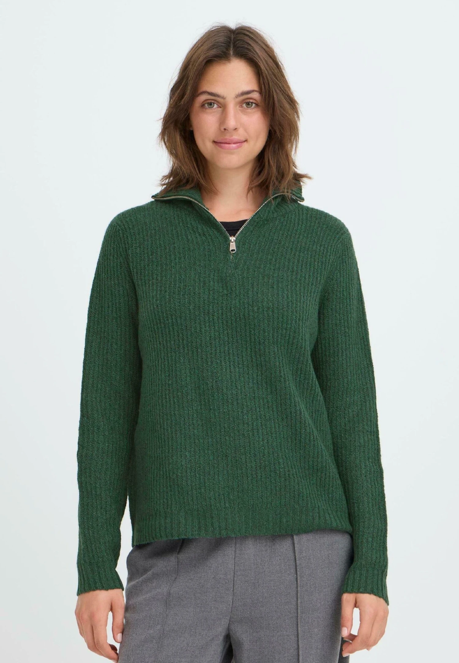 OXMO IHBALLINO - Jumper - Pineneedle 1 OXMO IHBALLINO - Jumper - Pineneedle