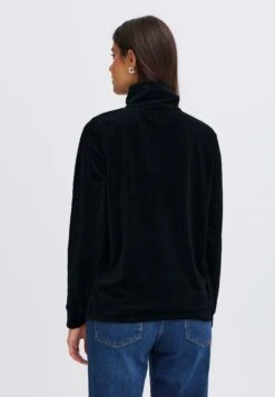 OXMO OXEBBA HALFZIP - Sweatshirt - Black 10 OXMO OXEBBA HALFZIP - Sweatshirt - Black -OXMO Store 048585d88a4245dfb3556656b28d7d7b