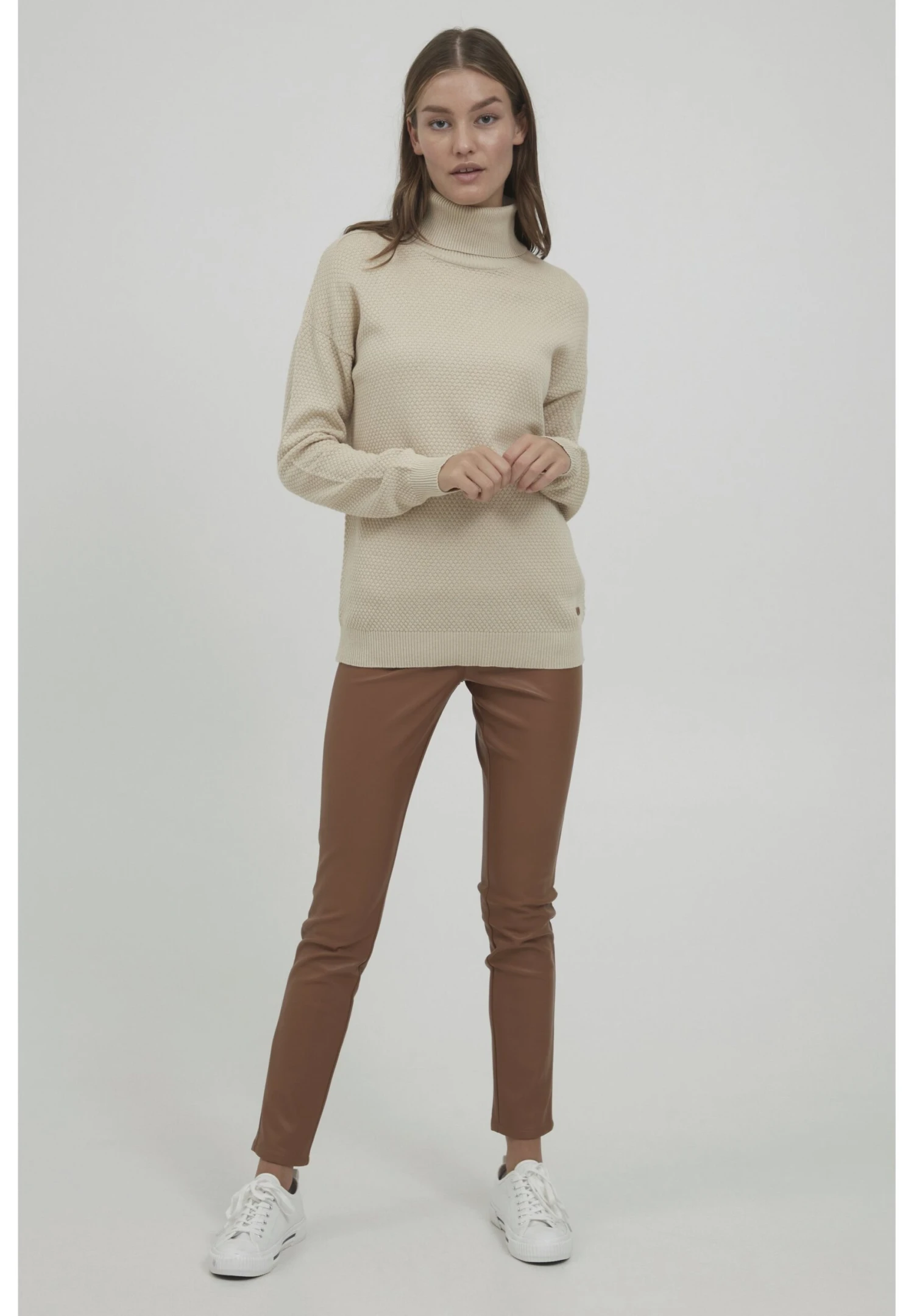 OXMO OXSINA - Jumper - Oyster Gray 2 OXMO OXSINA - Jumper - Oyster Gray - Image 2