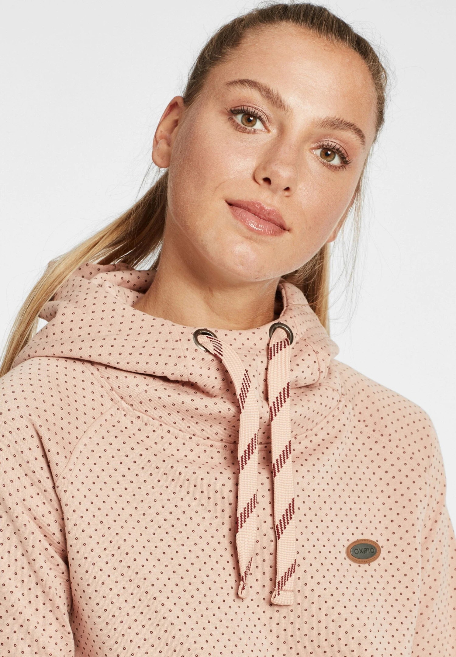 OXMO OXAMINA - Hoodie - Mahogany Rose Melange 4 OXMO OXAMINA - Hoodie - Mahogany Rose Melange - Image 4