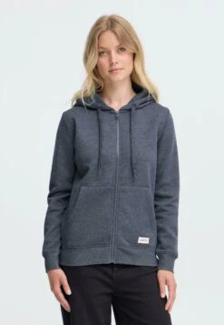 OXMO OXKAREN - Zip-up Sweatshirt - Total Eclipse Melange