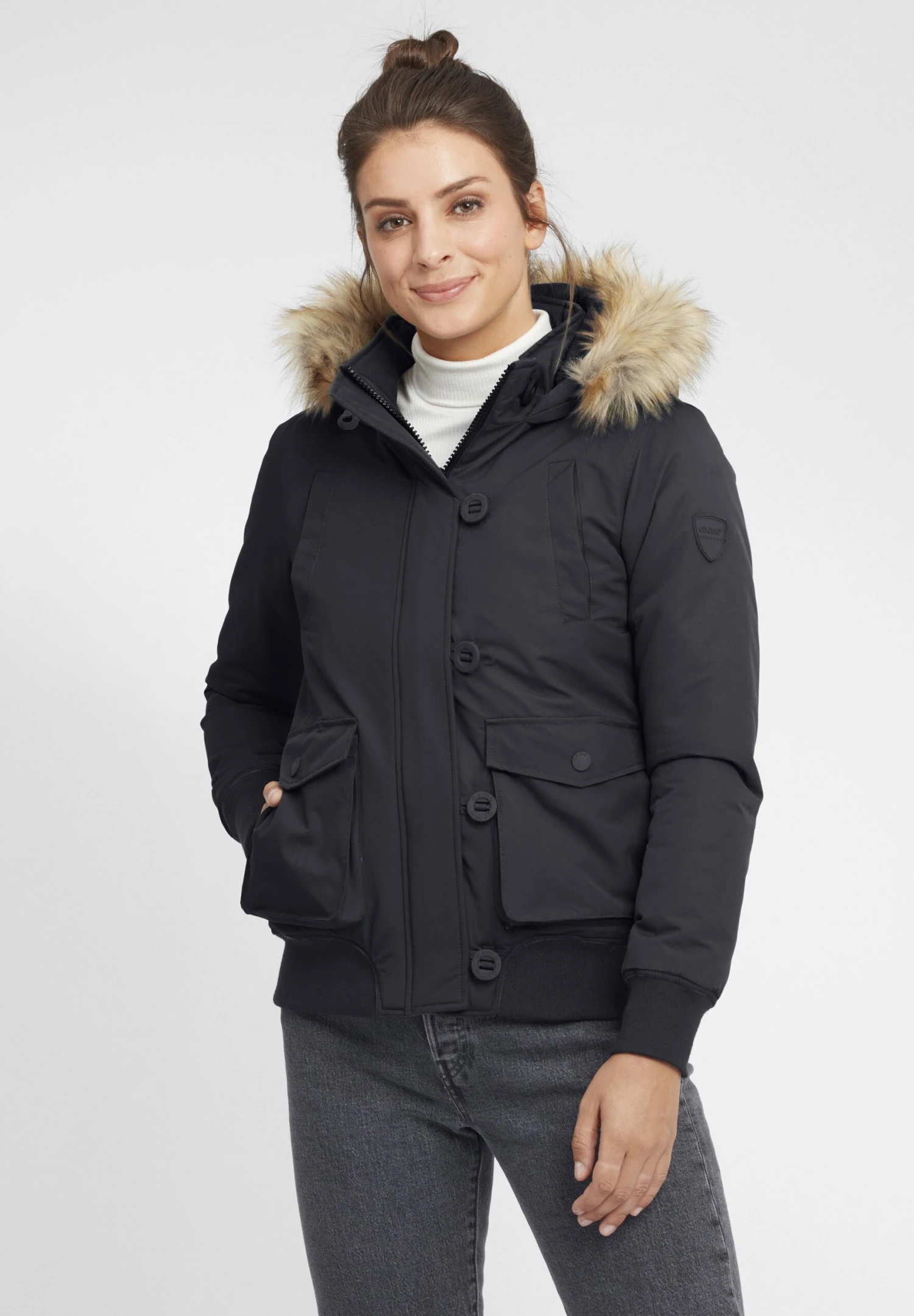 OXMO OXACILA - Winter Jacket - Black 1 OXMO OXACILA - Winter Jacket - Black