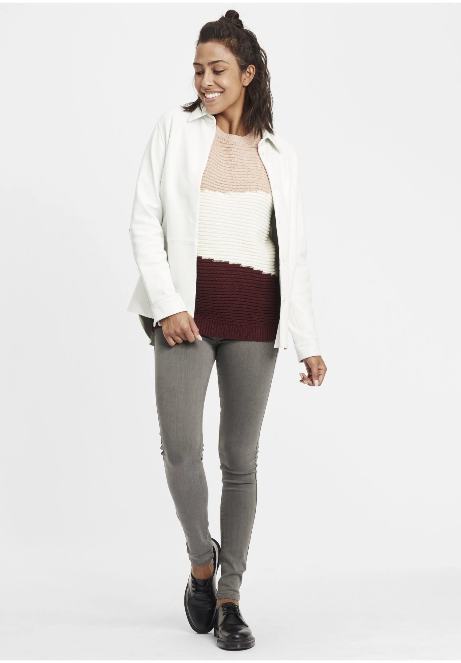 OXMO OXOLMA - Jumper - Mahogany Rose 2 OXMO OXOLMA - Jumper - Mahogany Rose - Image 2