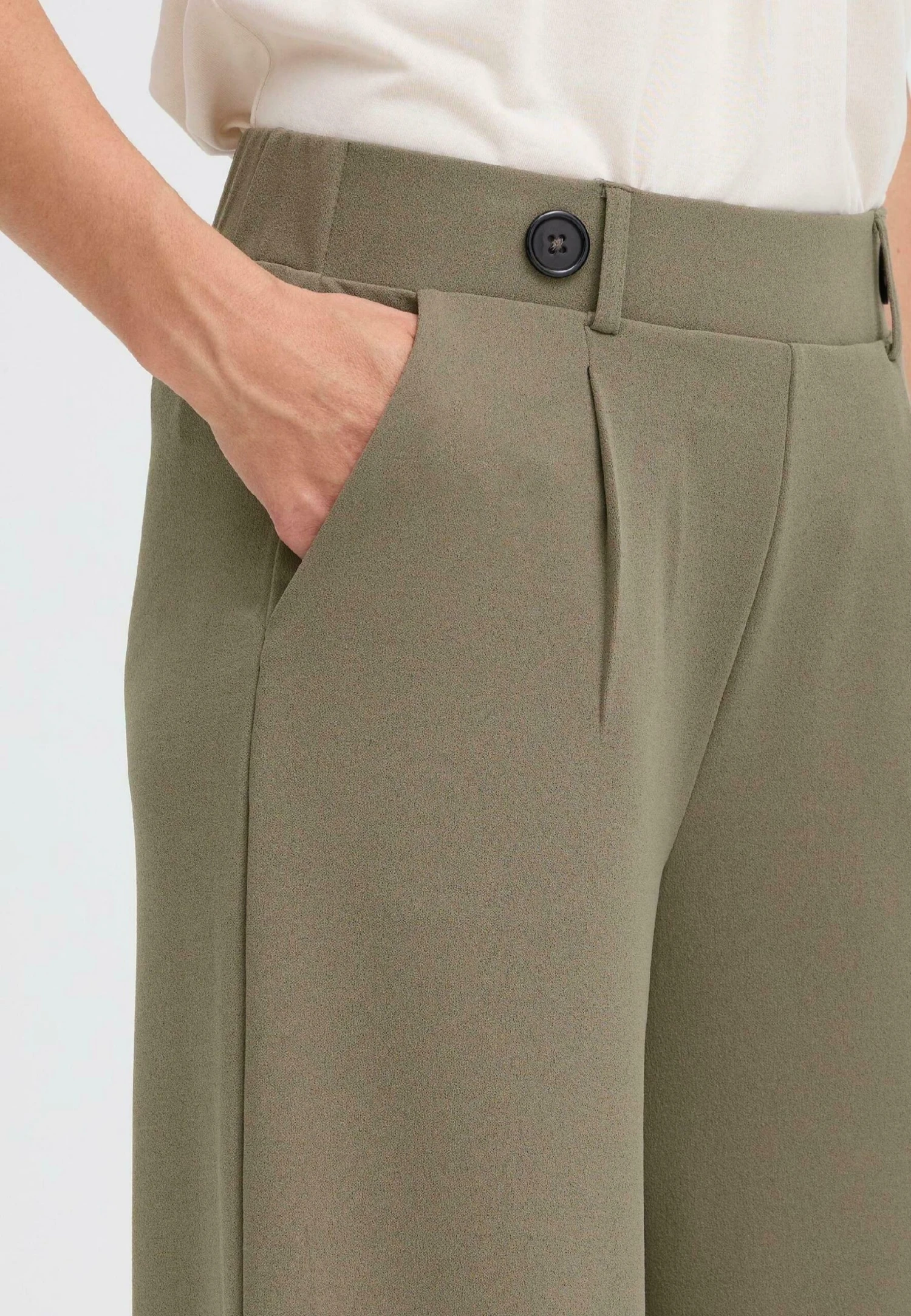 OXMO BMMTAYRA - Trousers - Bungee Cord 4 OXMO BMMTAYRA - Trousers - Bungee Cord - Image 4