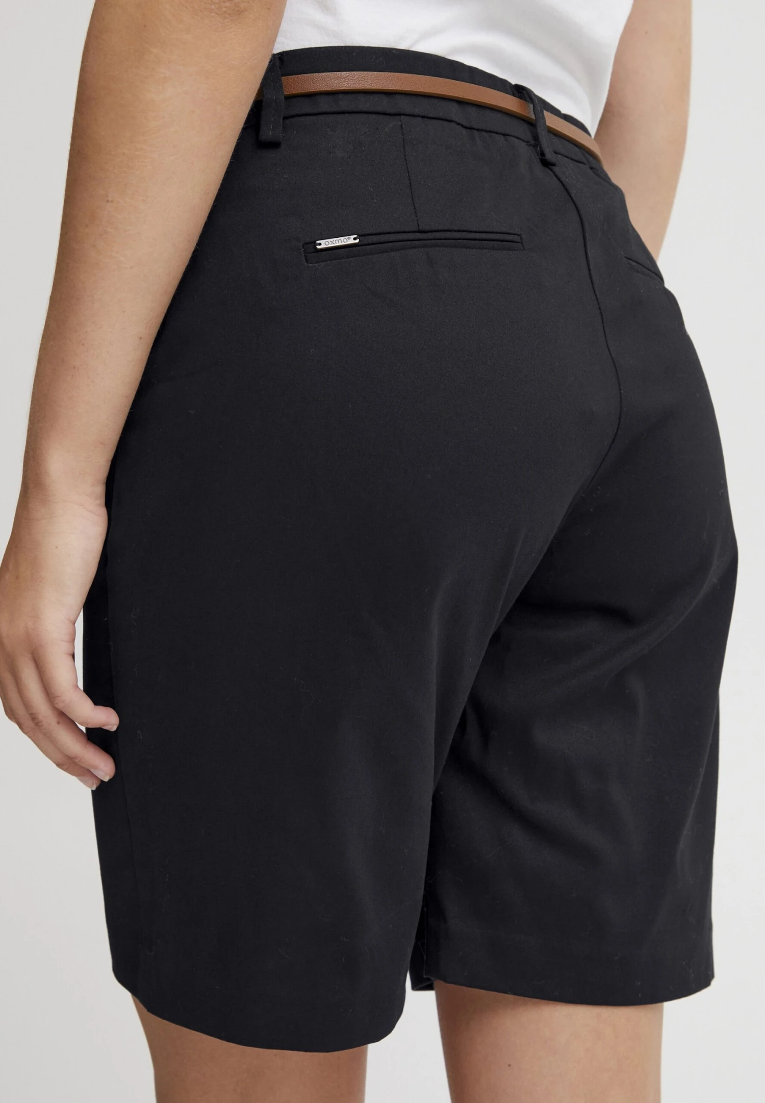 OXMO OXDANEY REGULAR FIT - Shorts - Black 5 OXMO OXDANEY REGULAR FIT - Shorts - Black - Image 5