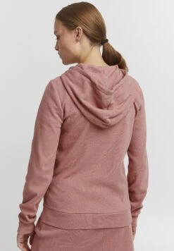 OXMO OXLOVA - Zip-up Sweatshirt - Ash Rose Melange -OXMO Store 093f46d0bbee4c2b8d052dee562d0909