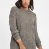 OXMO OXChiara - Jumper - Medium Grey Melange