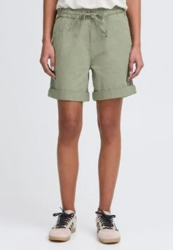OXMO OXCHANEL REGULAR FIT - Shorts - Seagrass