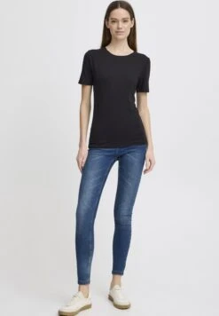 OXMO OXJESSA 2 PACK - Basic T-shirt - White Black