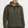 OXMO OXELINA - Fleece Jumper - Dusty Olive