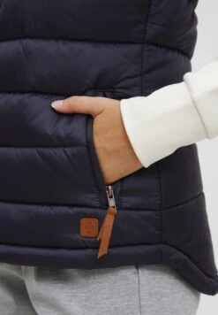 OXMO OXCamilla - Waistcoat - India Ink -OXMO Store 0b1df3d4ce294bc3a2a7339f879a859d