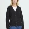 OXMO OXEDNA - Cardigan - Black
