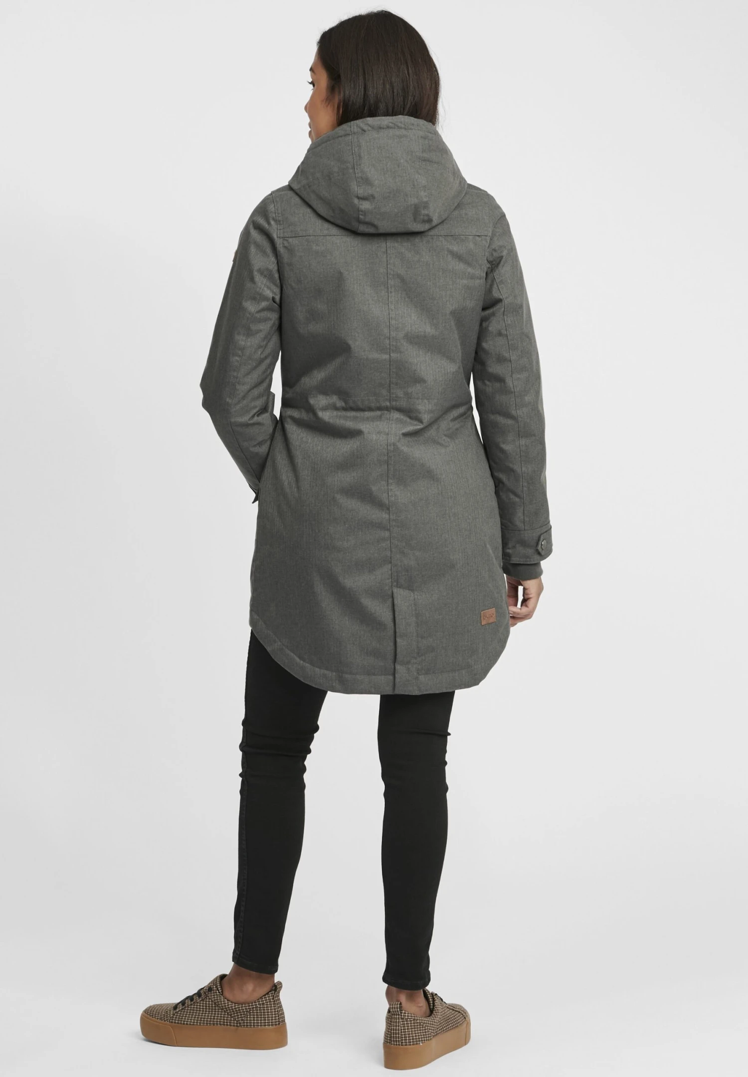 OXMO OXBELLA - Parka - Dark Grey 3 OXMO OXBELLA - Parka - Dark Grey - Image 3