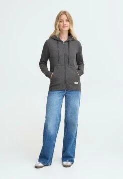 OXMO OXKAREN - Zip-up Sweatshirt - Dark Grey Melange 10 OXMO OXKAREN - Zip-up Sweatshirt - Dark Grey Melange -OXMO Store 0b9ce199a3ce4336bc4b35c3b23b8a01