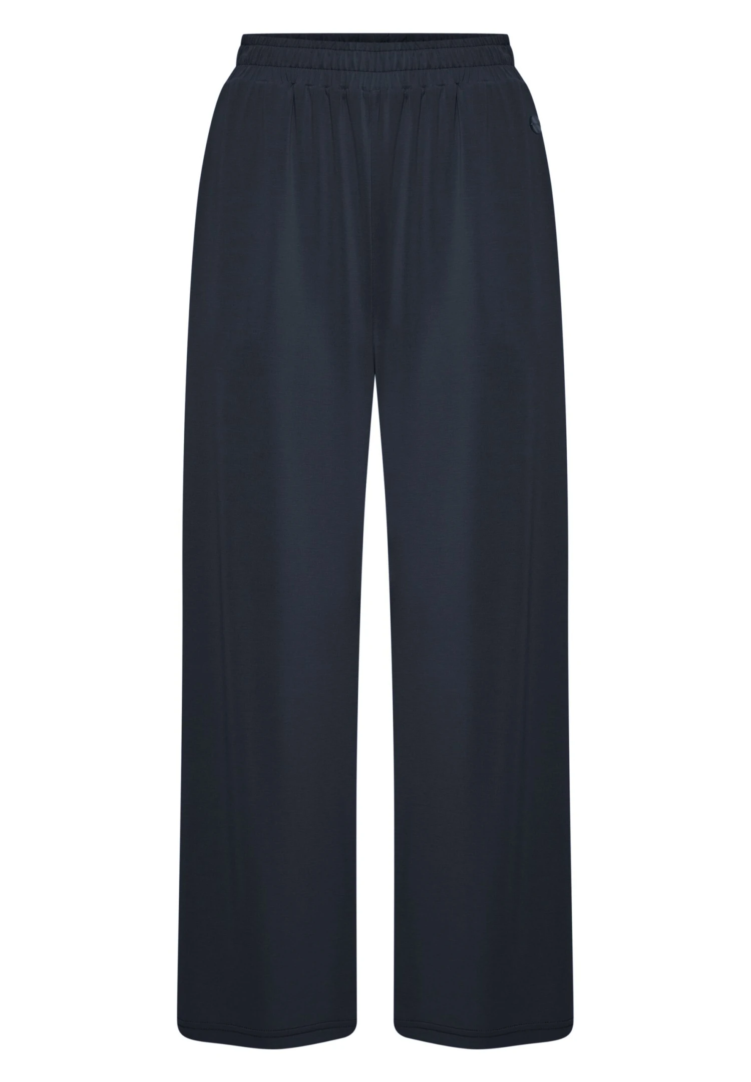 OXMO OXBRYNDIS REGULAR FIT WIDE LEG - Trousers - Total Eclipse 6 OXMO OXBRYNDIS REGULAR FIT WIDE LEG - Trousers - Total Eclipse - Image 6