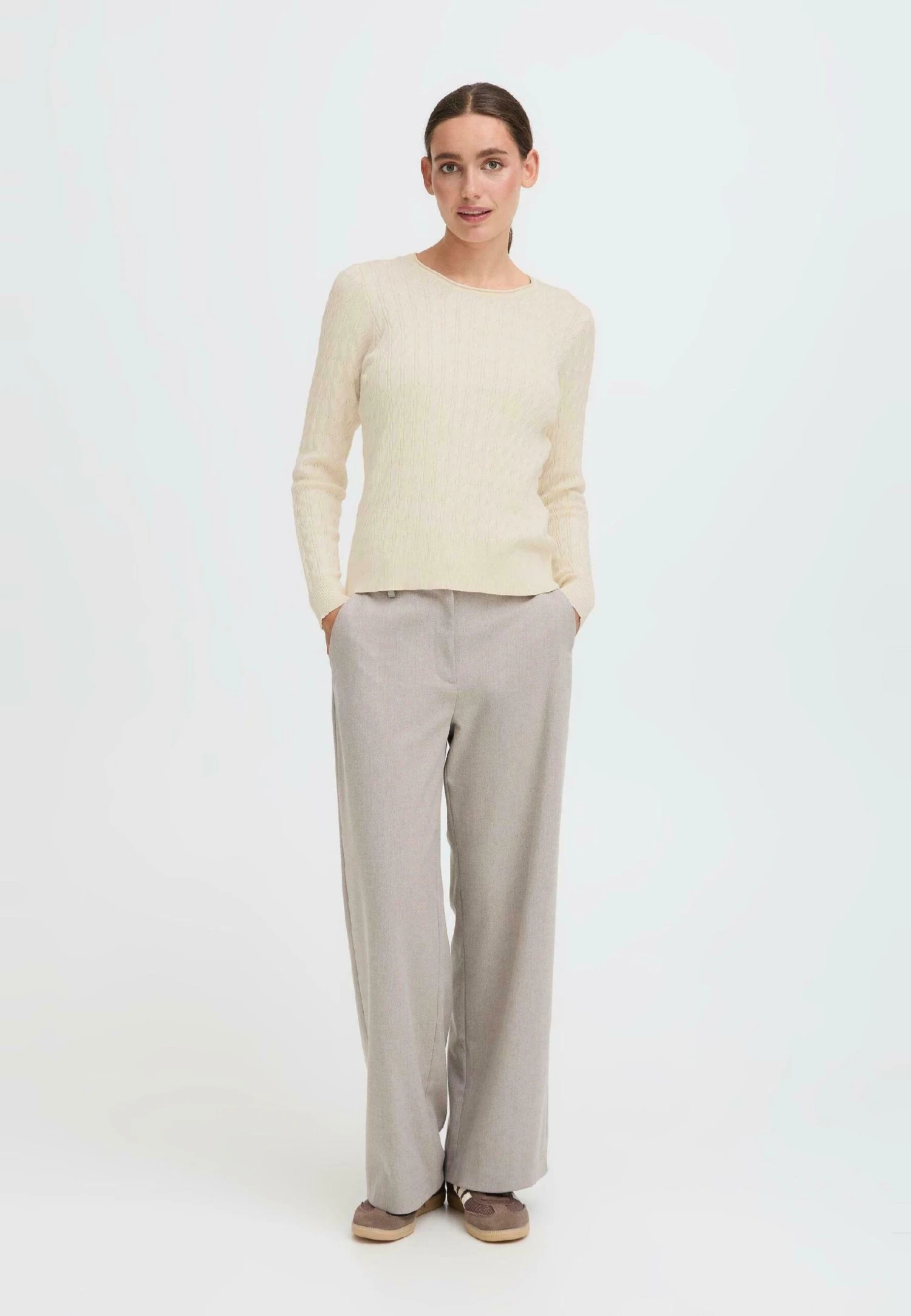 OXMO IHSISSE - Jumper - Birch 2 OXMO IHSISSE - Jumper - Birch - Image 2