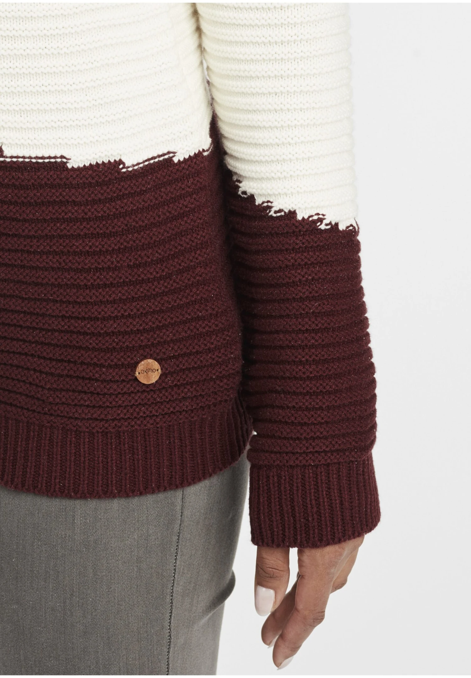 OXMO OXOLMA - Jumper - Mahogany Rose 5 OXMO OXOLMA - Jumper - Mahogany Rose - Image 5