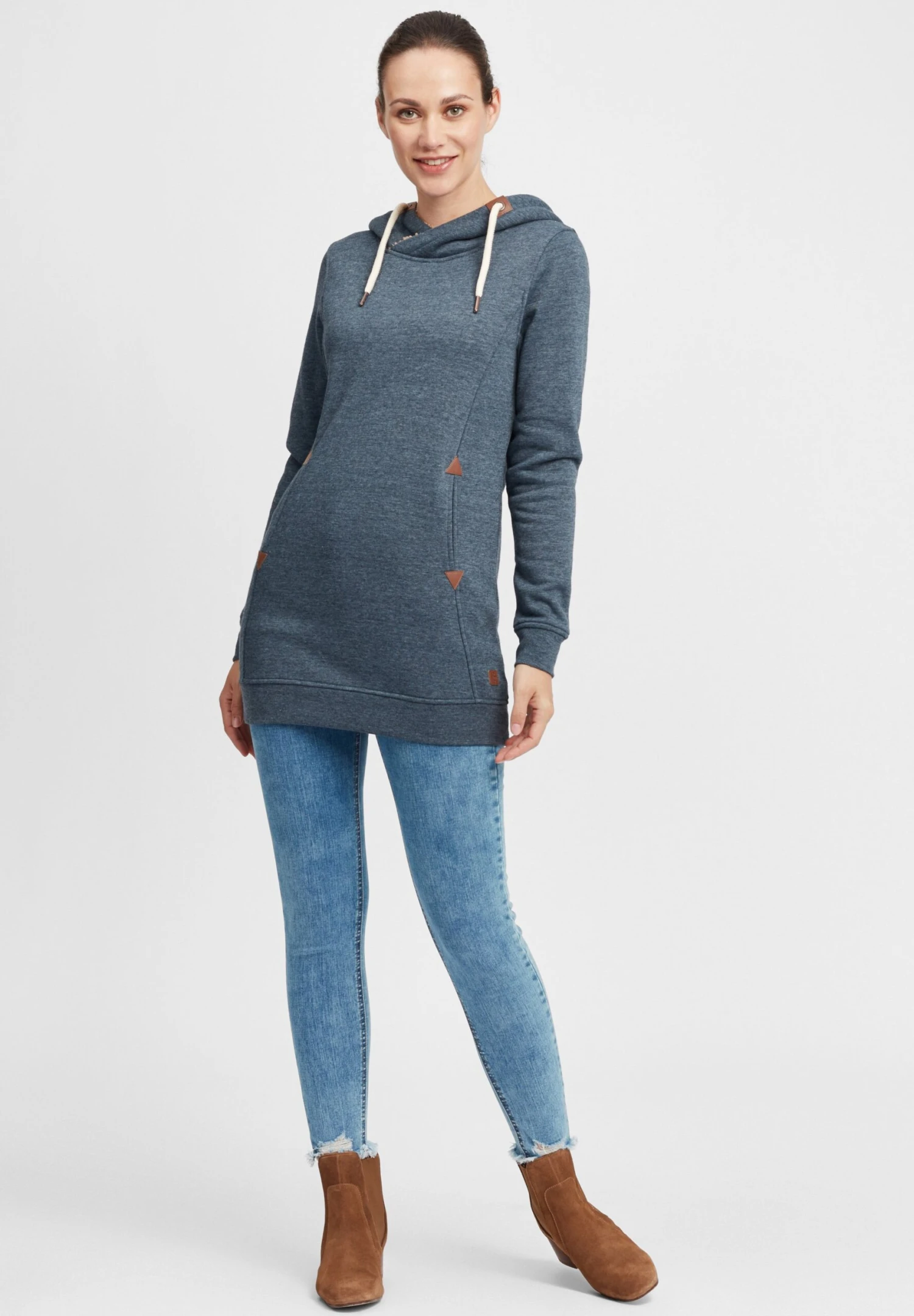 OXMO OXVicky - Hoodie - Ins Blu M 2 OXMO OXVicky - Hoodie - Ins Blu M - Image 2