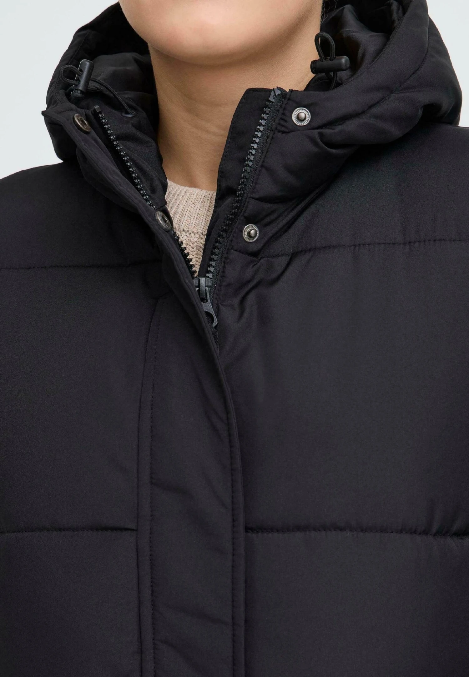 OXMO OXMINNA - Waistcoat - Black 4 OXMO OXMINNA - Waistcoat - Black - Image 4