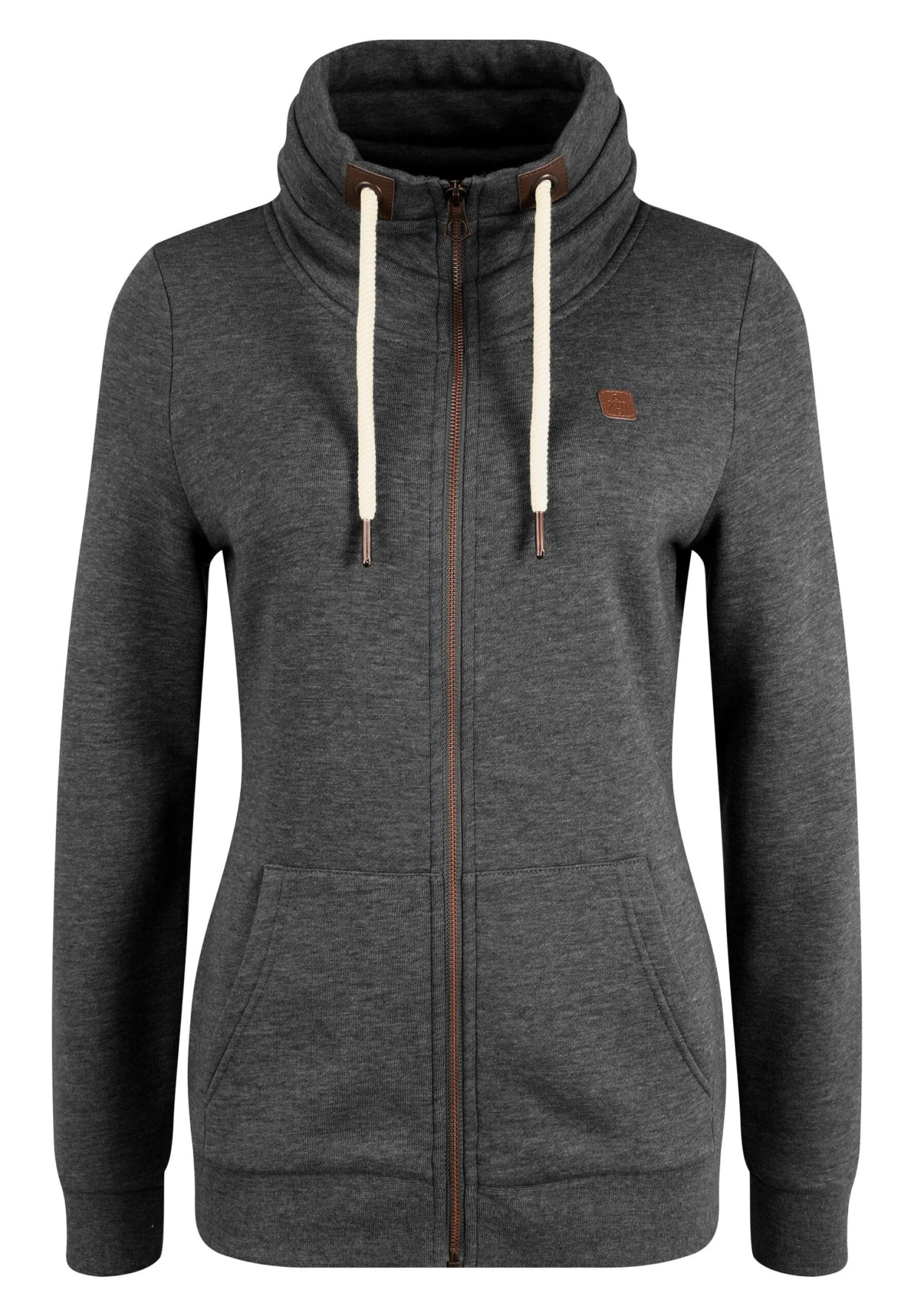 OXMO OXVICKY - Zip-up Sweatshirt - Sparrow M 7 OXMO OXVICKY - Zip-up Sweatshirt - Sparrow M - Image 7