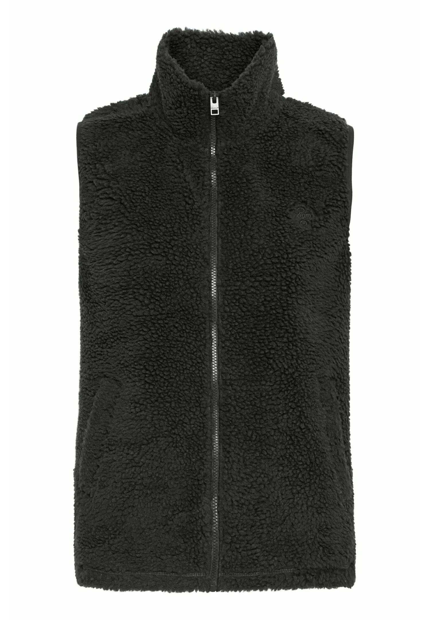 OXMO OXTINNE TEDDY - Waistcoat - Total Eclipse 9 OXMO OXTINNE TEDDY - Waistcoat - Total Eclipse - Image 9