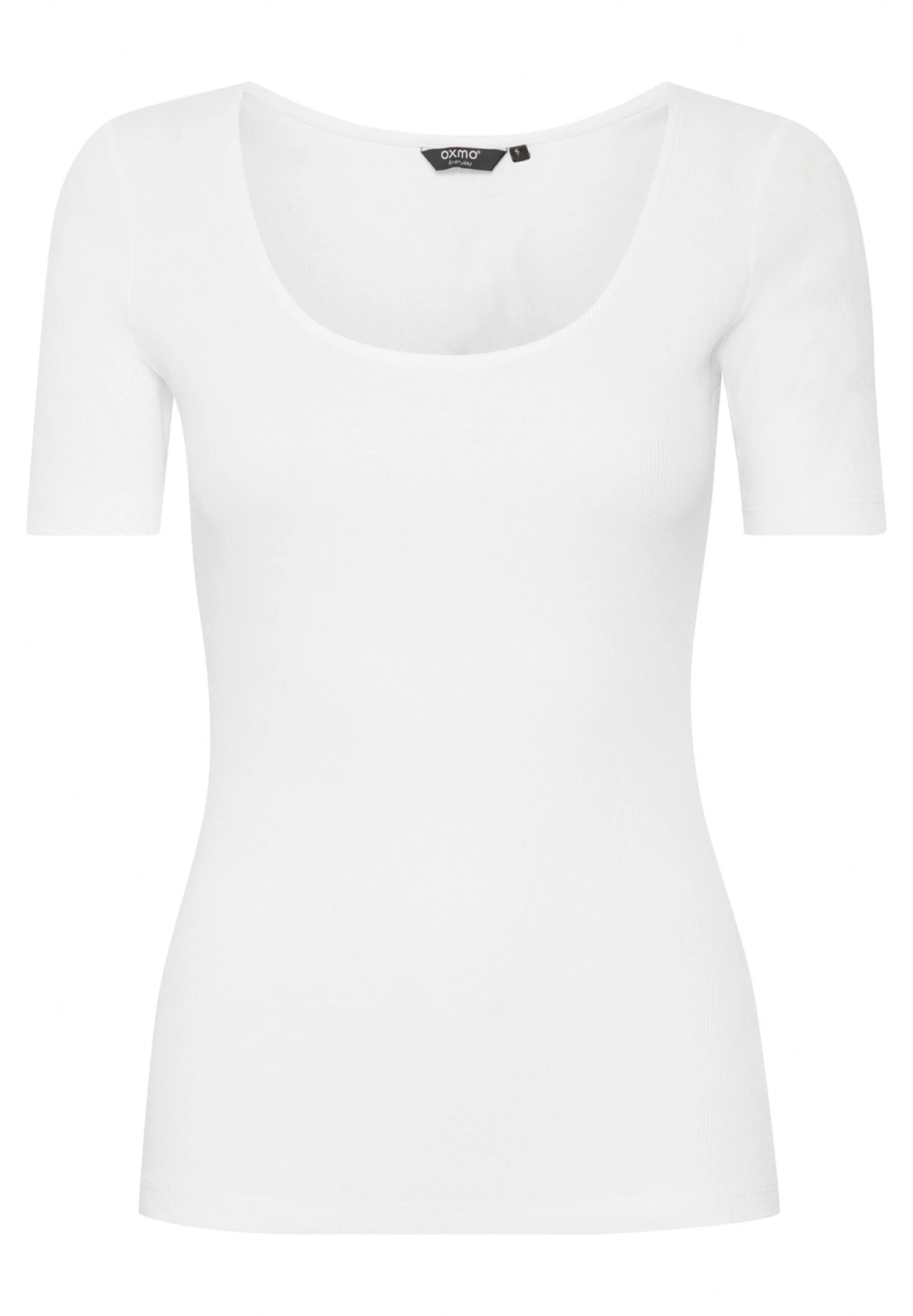 OXMO OXISAN 2 PACK - Basic T-shirt - White White 7 OXMO OXISAN 2 PACK - Basic T-shirt - White White - Image 7