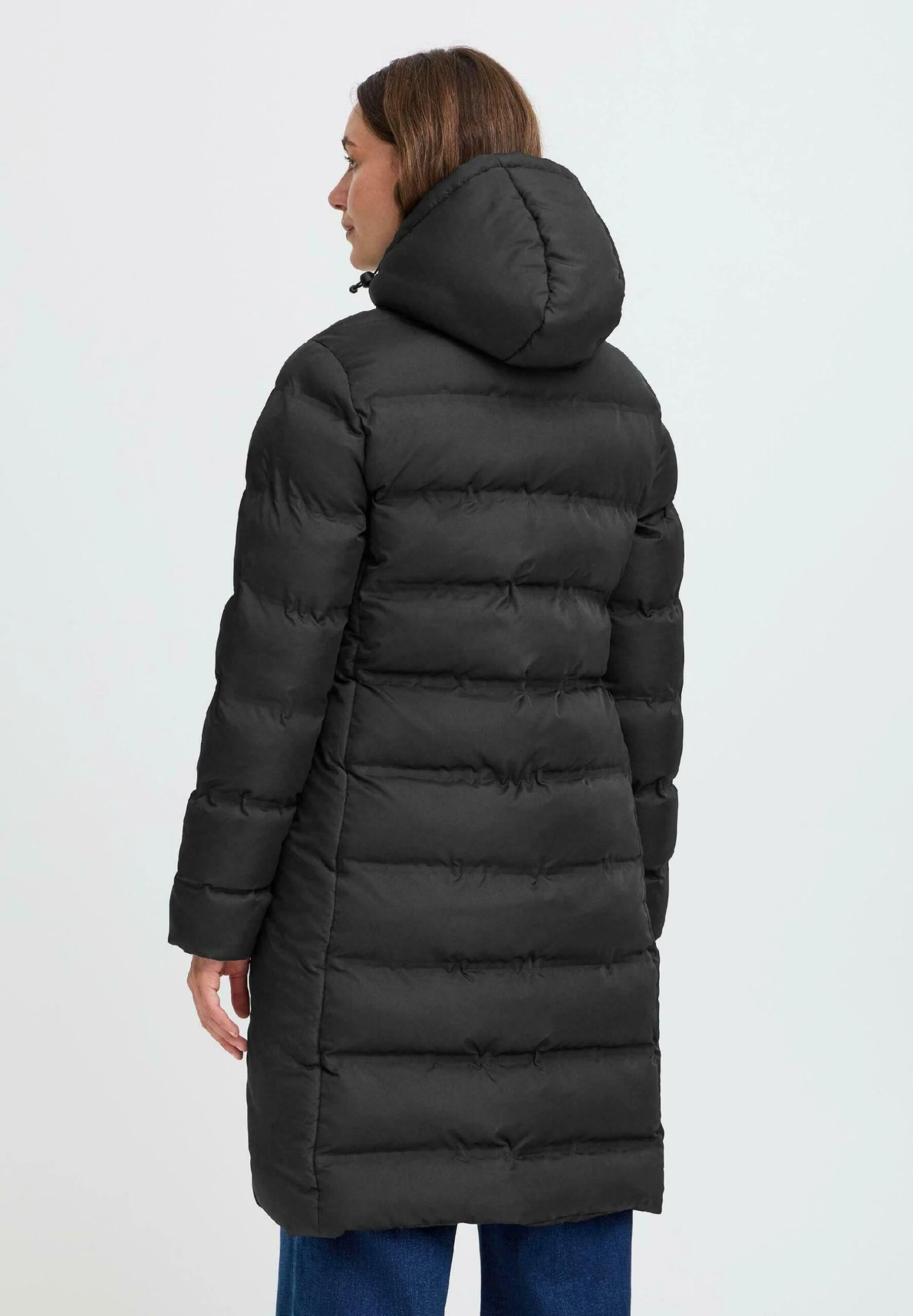 OXMO OXMARINETTA - Winter Coat - True Black 3 OXMO OXMARINETTA - Winter Coat - True Black - Image 3
