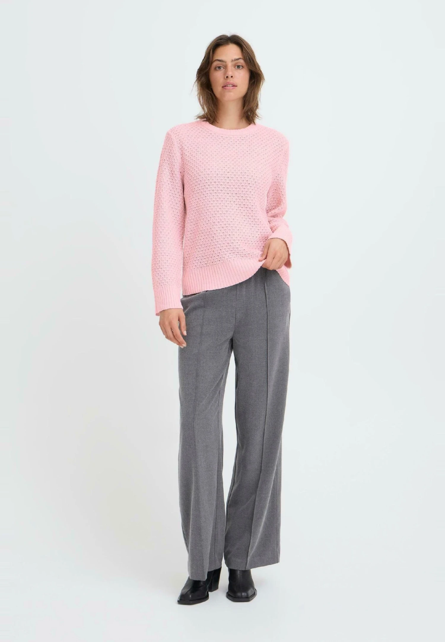 OXMO BMMNELLY - Jumper - Parfait Pink 2 OXMO BMMNELLY - Jumper - Parfait Pink - Image 2