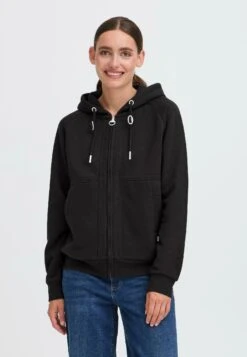 OXMO OXANDIE - Zip-up Sweatshirt - Black