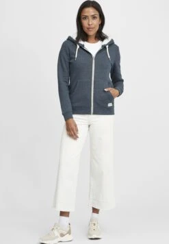 OXMO OXBINJI - Zip-up Sweatshirt - Insignia Blue Melange 10 OXMO OXBINJI - Zip-up Sweatshirt - Insignia Blue Melange -OXMO Store 1074d0d8939d49f29663fc8928eb224f