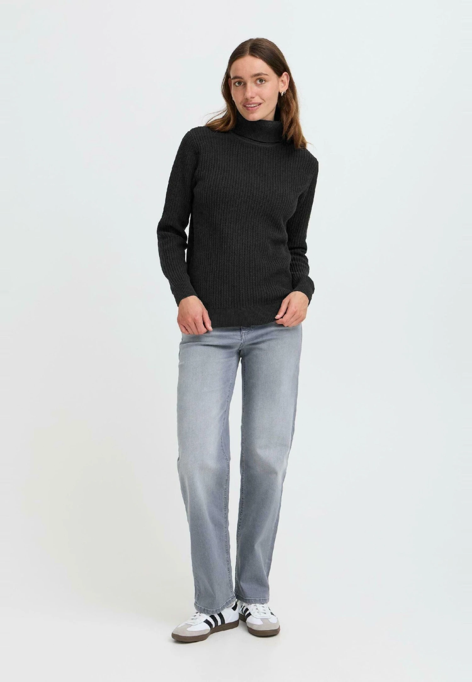 OXMO OXKIMSE - Jumper - True Black 2 OXMO OXKIMSE - Jumper - True Black - Image 2