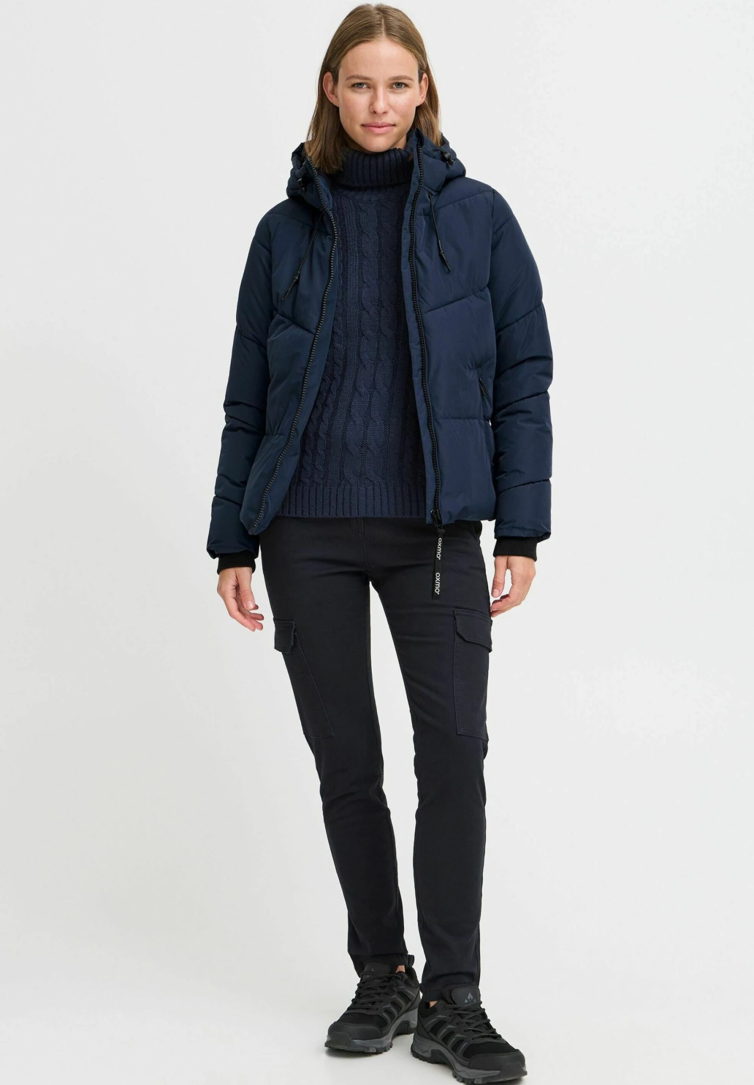 OXMO OXJUCHENA - Winter Jacket - Insignia Blue 2 OXMO OXJUCHENA - Winter Jacket - Insignia Blue - Image 2
