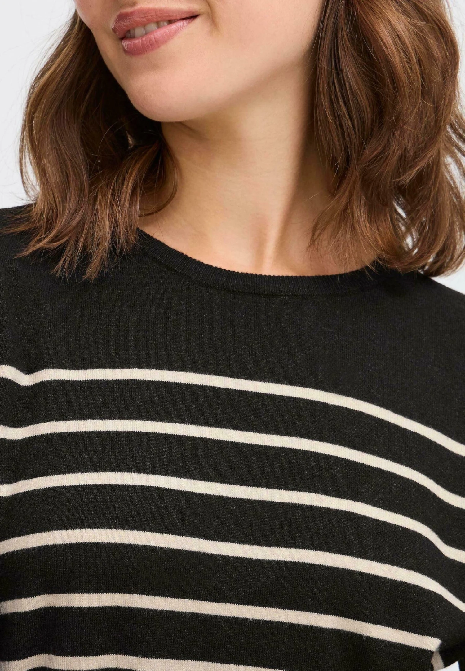 OXMO FRKEANA - Jumper - Black Mix 4 OXMO FRKEANA - Jumper - Black Mix - Image 4