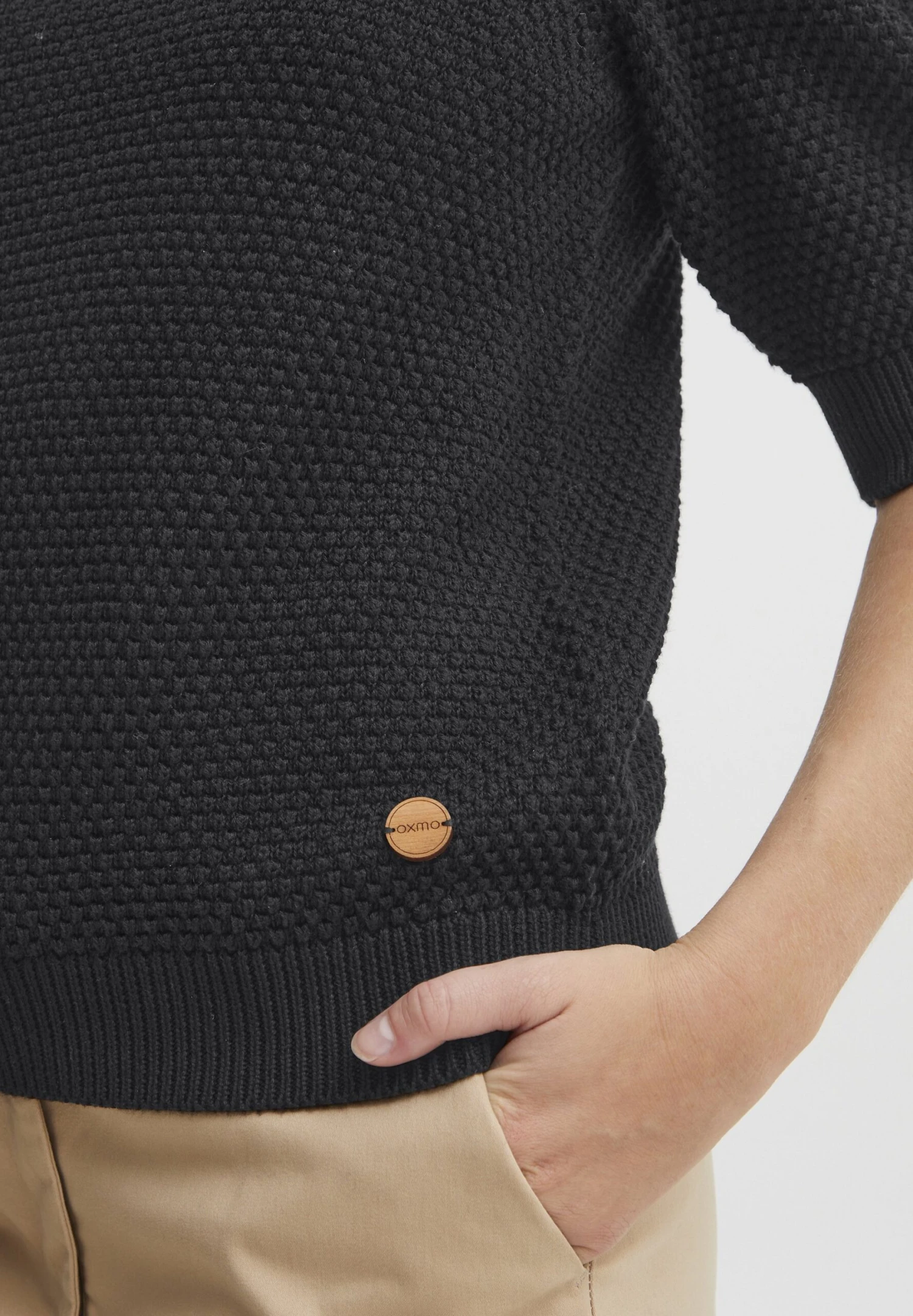 OXMO OXMICHA - Jumper - Black 5 OXMO OXMICHA - Jumper - Black - Image 5