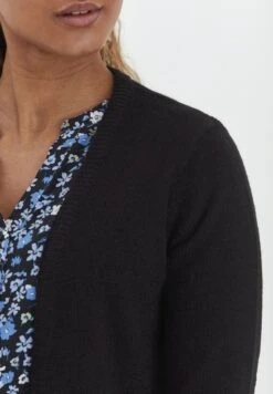 OXMO OXNENA - Cardigan - Black -OXMO Store 1172dbfde6cf49e09fb59e514019ab97