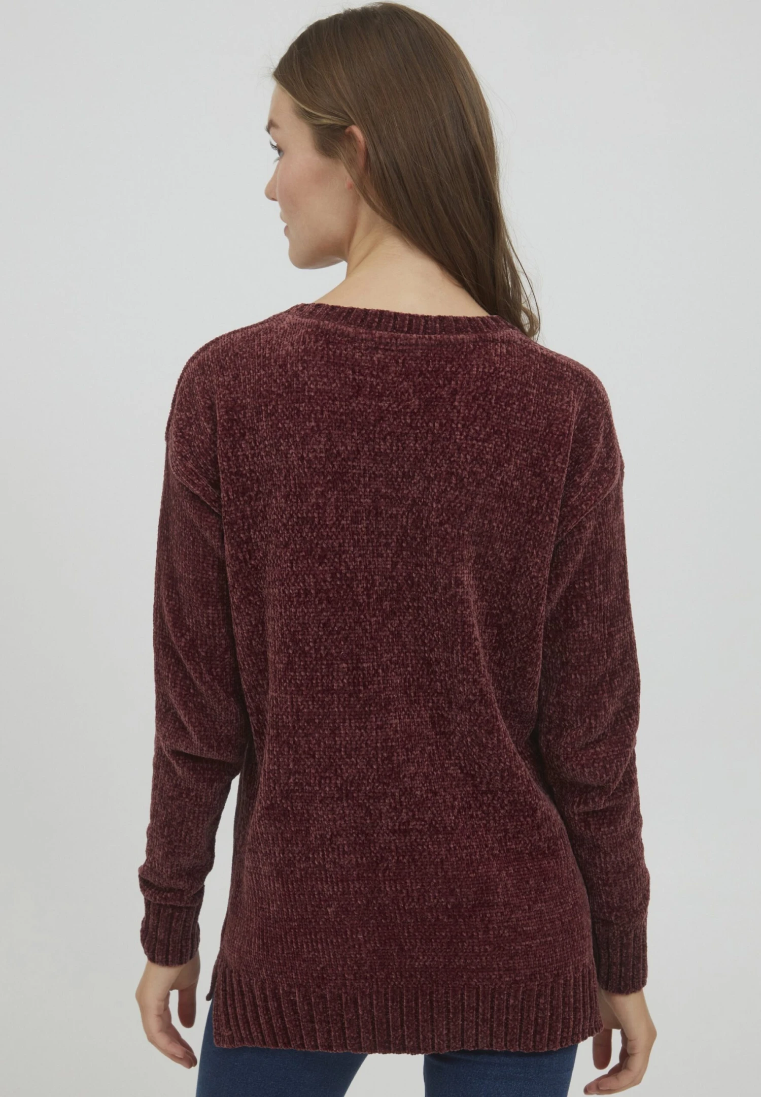 OXMO OXELVINA - Jumper - Wine Red 3 OXMO OXELVINA - Jumper - Wine Red - Image 3