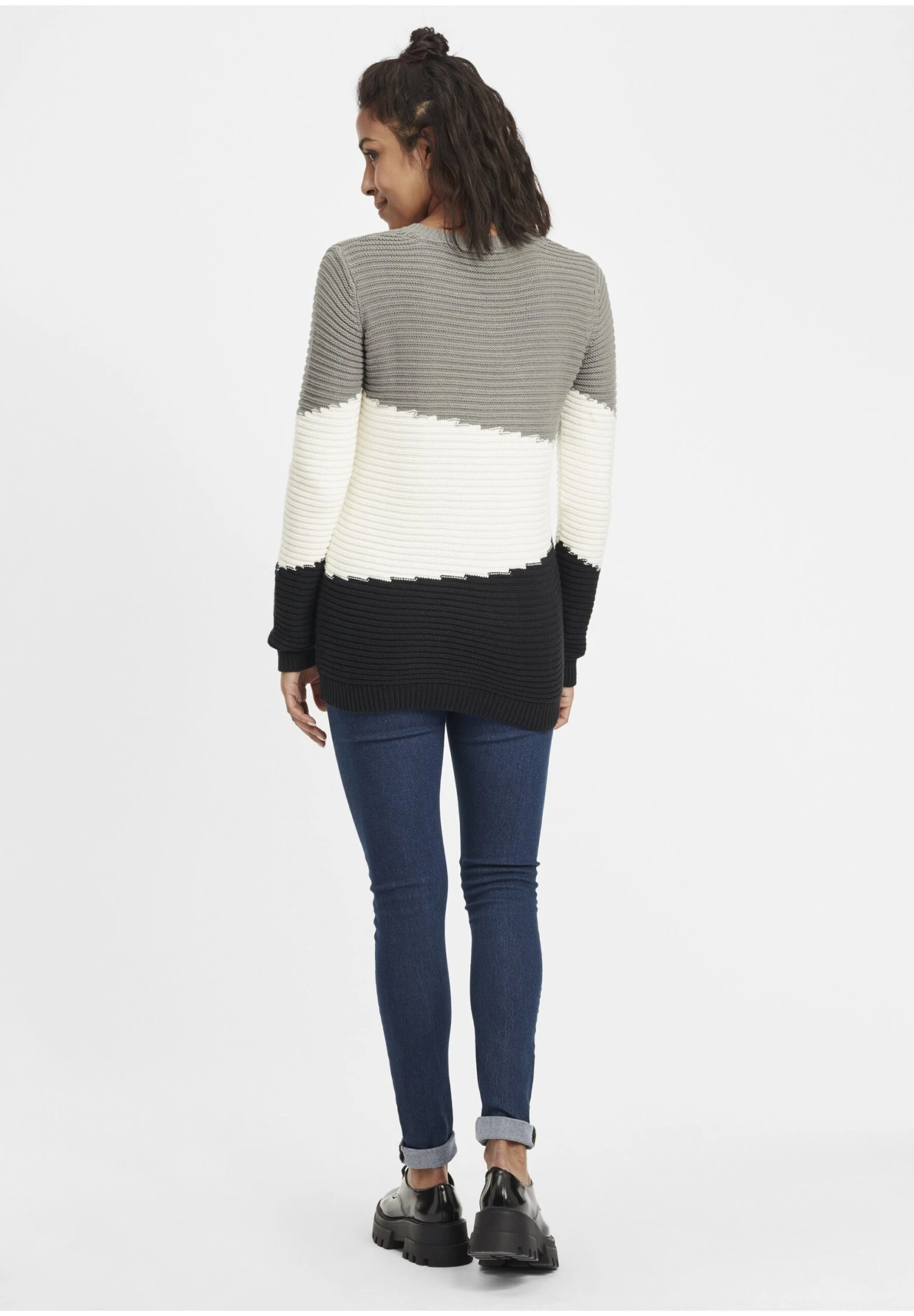 OXMO OXOLMA - Jumper - Dark Grey 3 OXMO OXOLMA - Jumper - Dark Grey - Image 3