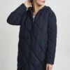 OXMO OXStanca - Winter Coat - Dark Blue