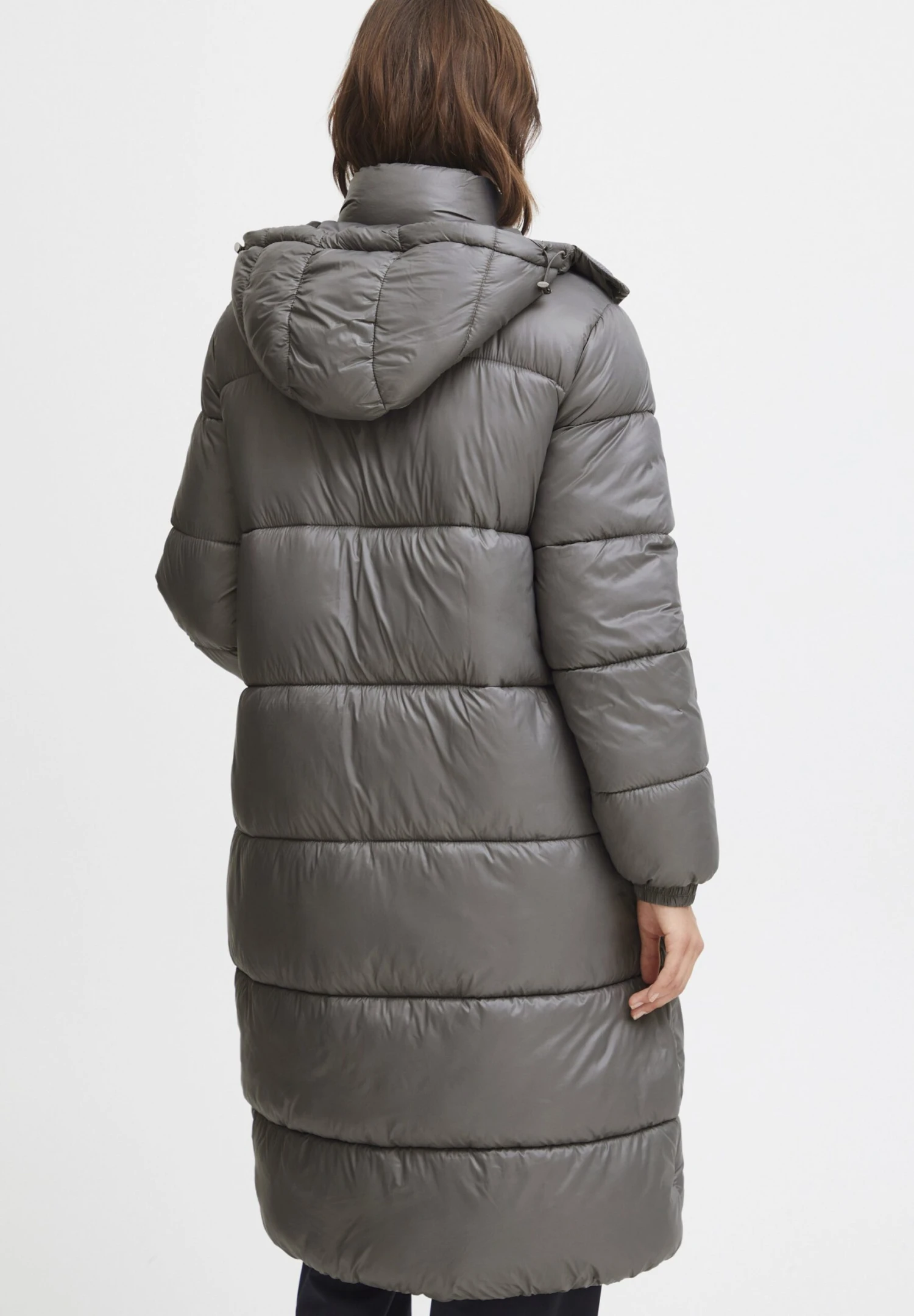 OXMO OXABBY - Winter Coat - Pewter 3 OXMO OXABBY - Winter Coat - Pewter - Image 3