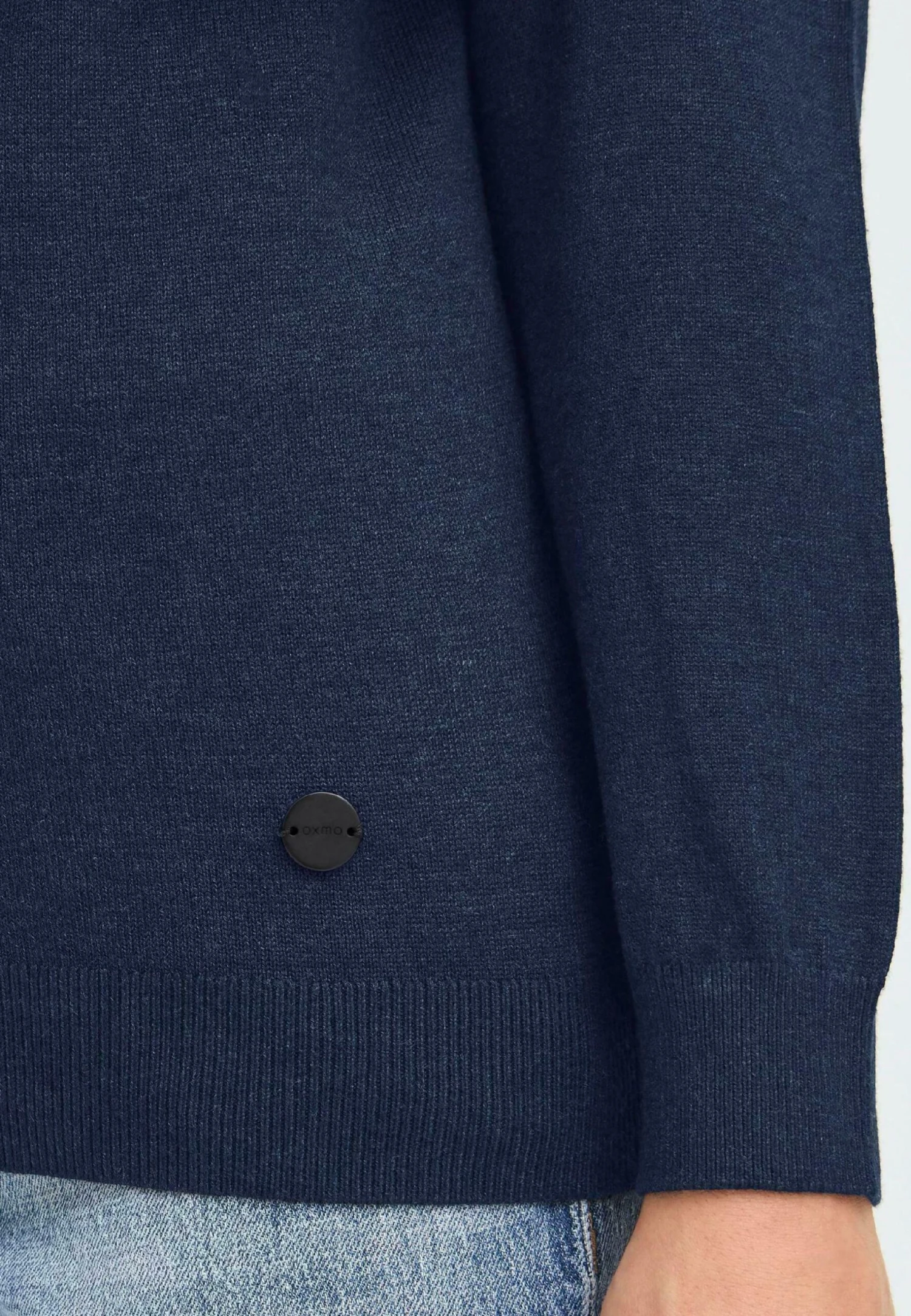 OXMO OXAIDA ROLLNECK - Jumper - Total Eclipse Melange 5 OXMO OXAIDA ROLLNECK - Jumper - Total Eclipse Melange - Image 5